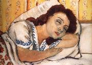 Henri Matisse Marguerite asleep oil painting artist
